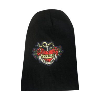 YOURS CUT OUT UNISEX BEANIE HAT