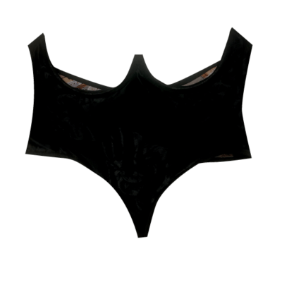 BLACK UNDER BUST CORSET