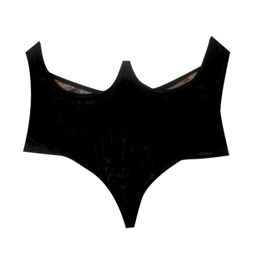 BLACK UNDER BUST CORSET