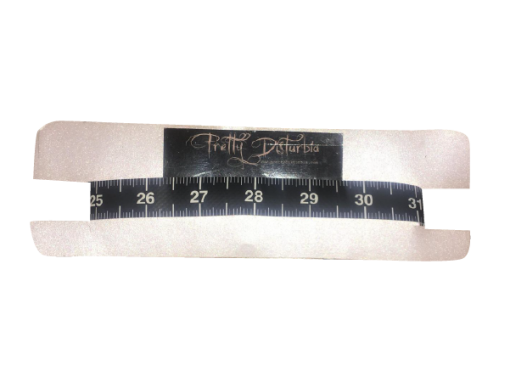 BLACK TAPE MEASURE HANDMADE CHOKER