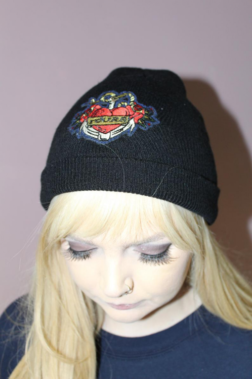 YOURS CUT OUT UNISEX BEANIE HAT - Image 3