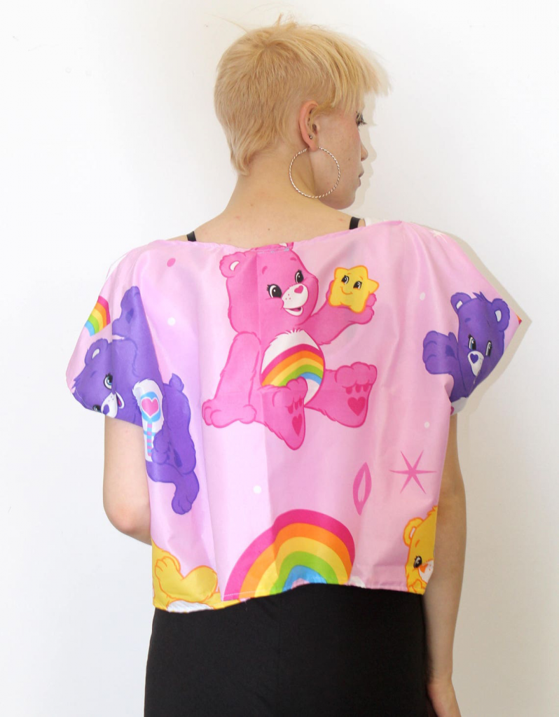 care bear crop top