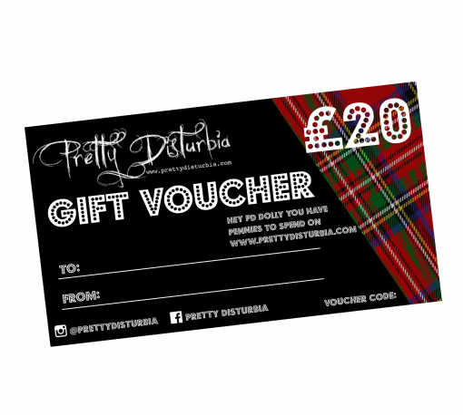 £20 GIFT VOUCHER CHRISTMAS PRESENT