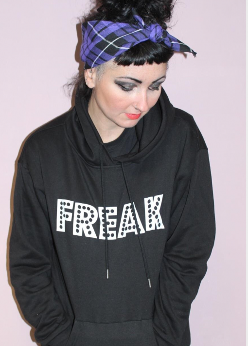 unisex hoodie front view