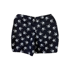 BLACK SKULL SHORTS