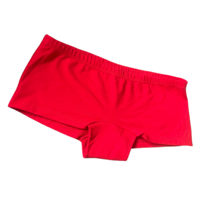 BURLESQUE RED SEXY DANCE HOT PANT SHORTS