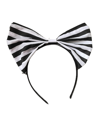 STRIPED CUTE COSPLAY HEADBAND HAIR BOW HANDMADE